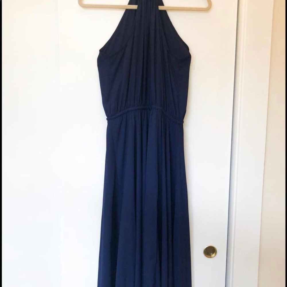 Lulus Essence of Style Navy Blue Maxi Dress - Picture 4 of 5